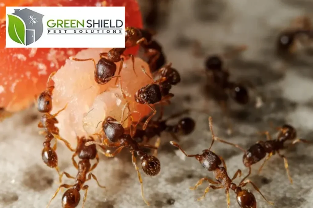 ants eating